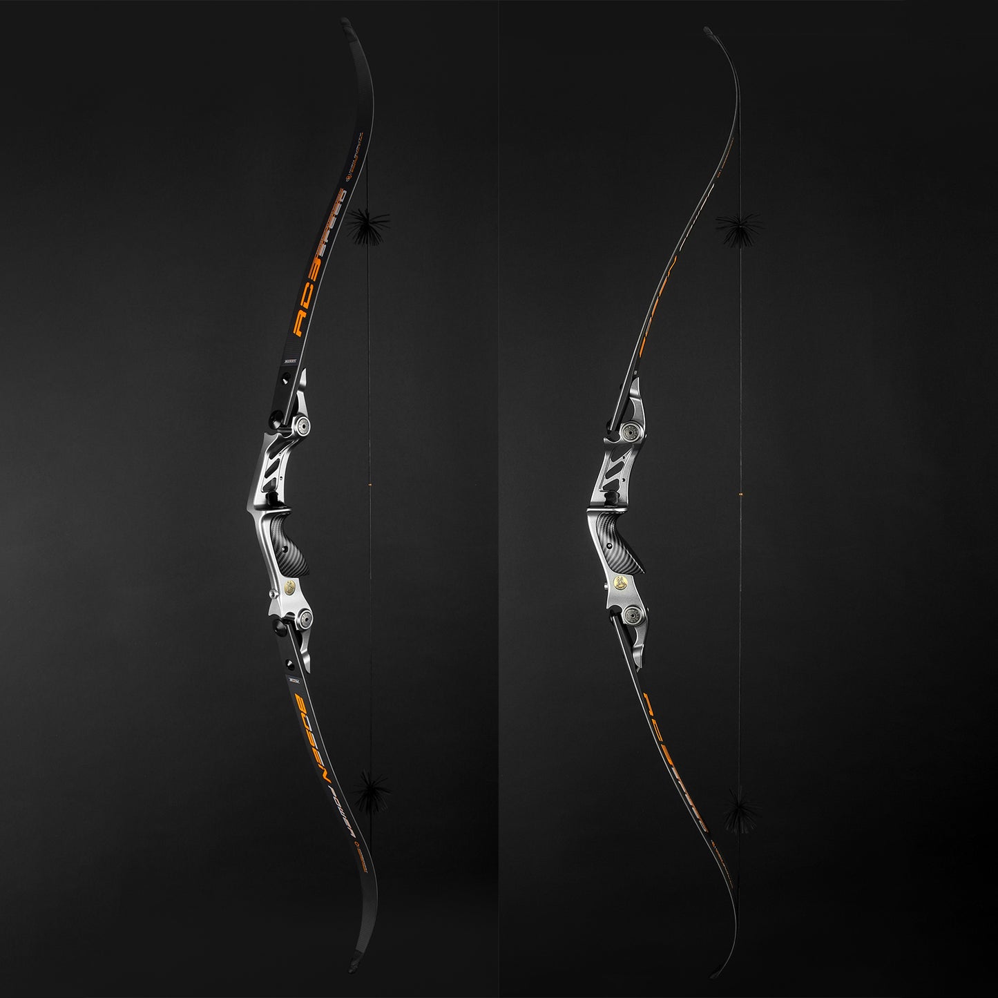 BOSEN BOWS 66" 68" 70" RC3 FOAM CORE CARBON RECURVE ILF & FORMULA LIMBS GLOSS FINISH