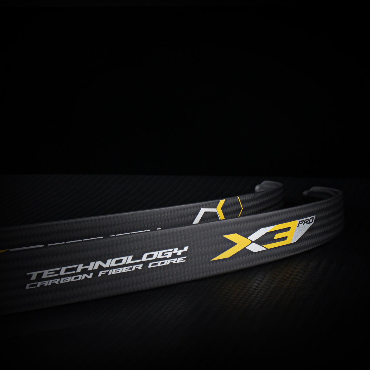 X3PRO / X3P Full Carbon Recurve Limbs | 99.9% Carbon | HT-HP Compression Molded | 68" M & 70" L Custom | ILF Metal Riser