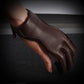 Bosen Pure Deerskin 3-Finger Archery Glove | S/M/L Sizes | Adjustable Velcro | Reinforced Anti-Slip Tips | Traditional Recurve Compound Longbow