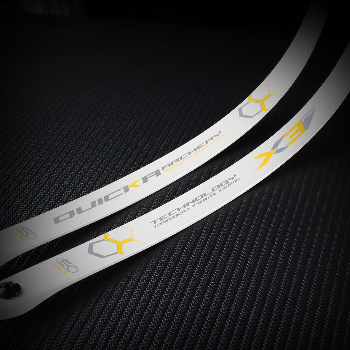 X3PRO / X3P Full Carbon Recurve Limbs | 99.9% Carbon | HT-HP Compression Molded | 68" M & 70" L Custom | ILF Metal Riser