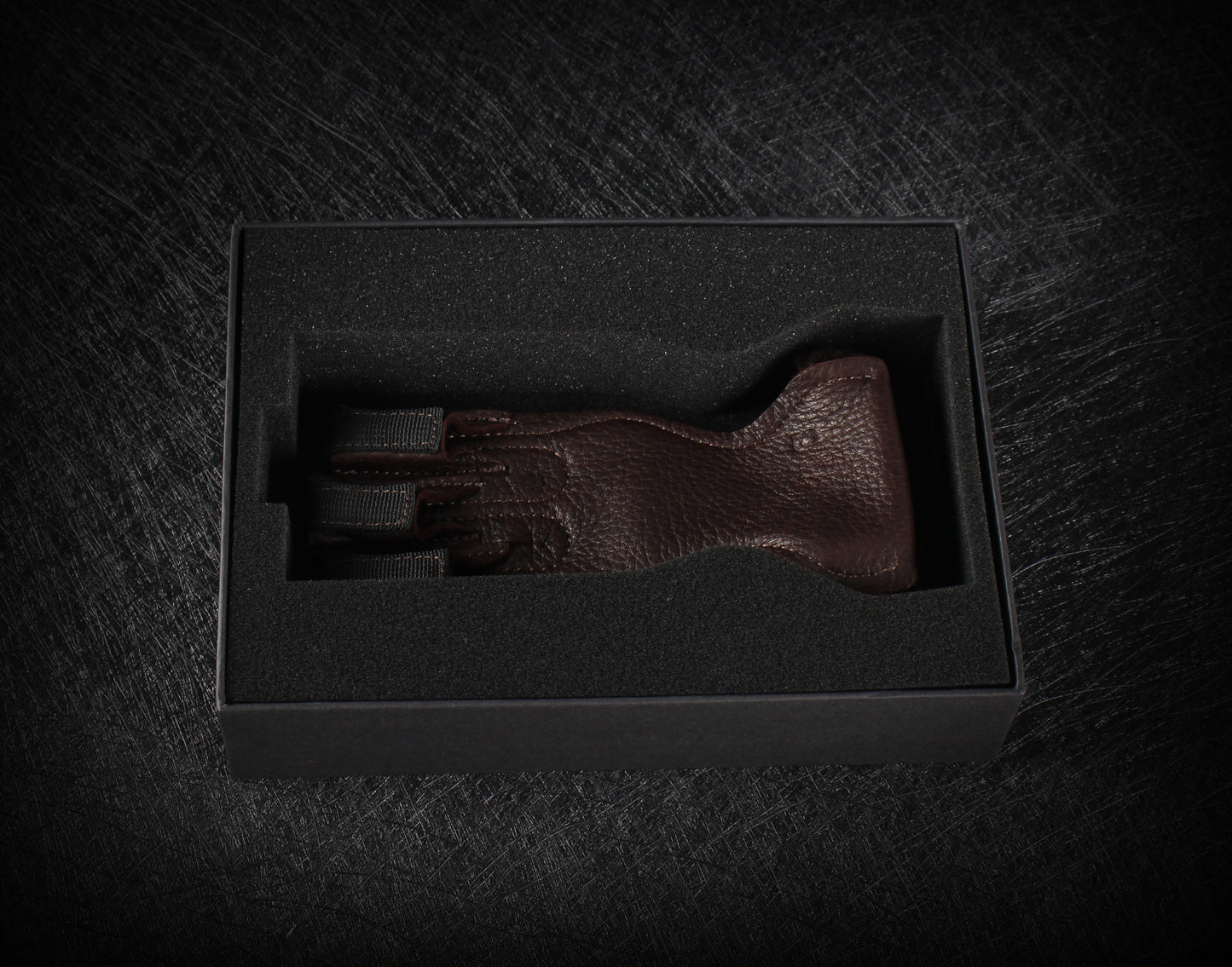 Bosen Pure Deerskin 3-Finger Archery Glove | S/M/L Sizes | Adjustable Velcro | Reinforced Anti-Slip Tips | Traditional Recurve Compound Longbow