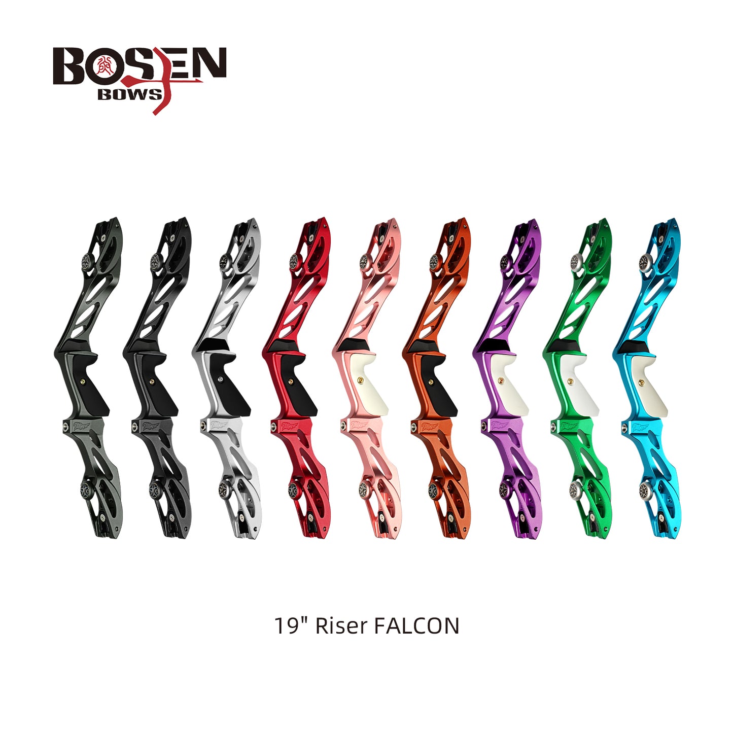 17" & 19" Riser FALCON TRADITIONAL HUNTING BOWS For ARCHERY