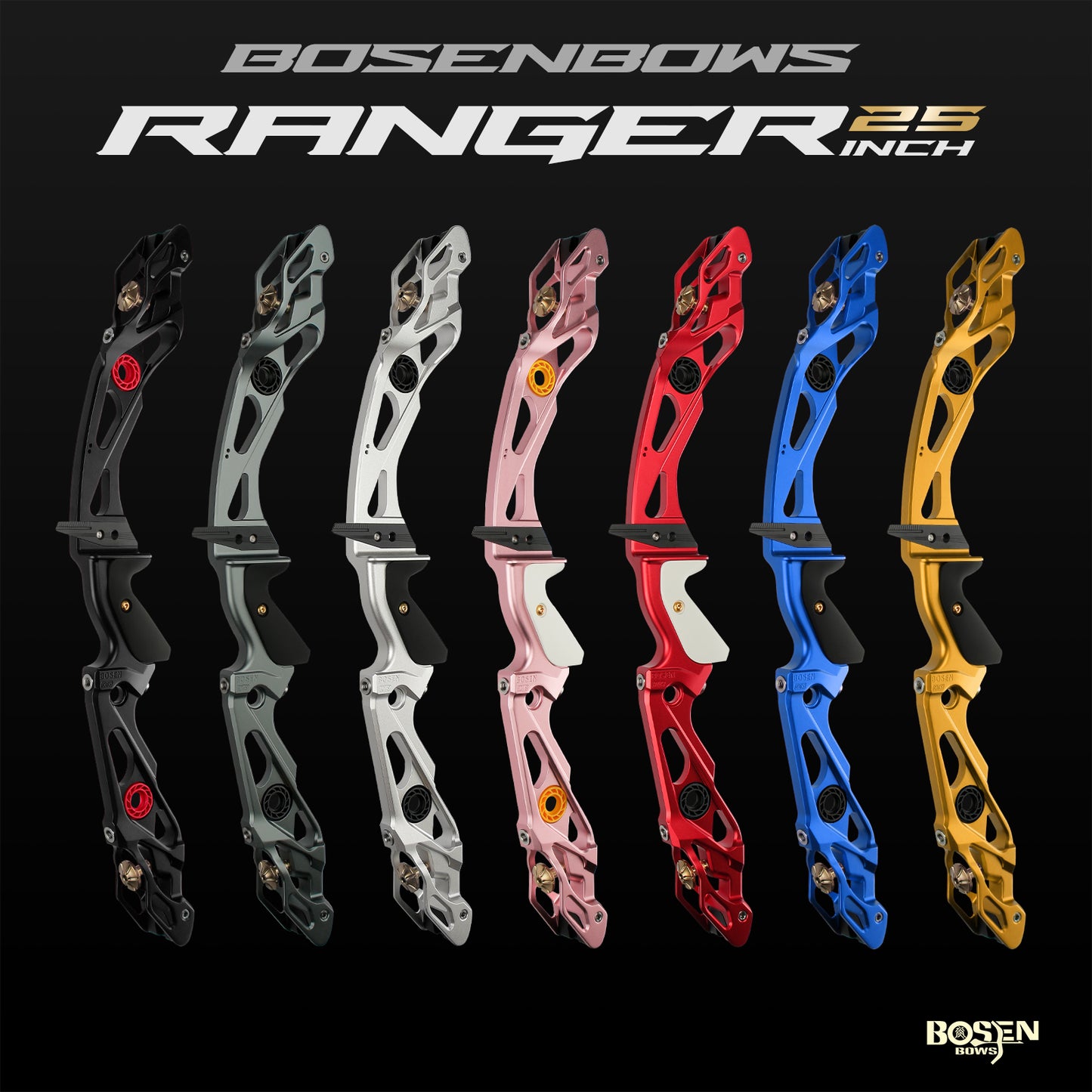 25" Riser RANGER TRADITIONAL HUNTING BOWS For ARCHERY