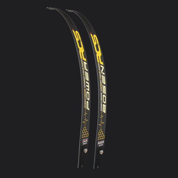 Bosen RCS carbon ILF limbs with yellow graphics