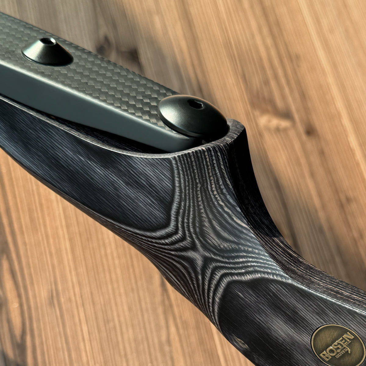 Bosen Greyclaw 15" ILF Traditional Longbow – Tech-Wood Riser, Custom LFS/LCS Limbs