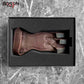 Bosen Pure Deerskin 3-Finger Archery Glove | S/M/L Sizes | Adjustable Velcro | Reinforced Anti-Slip Tips | Traditional Recurve Compound Longbow