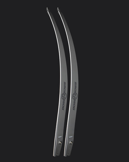 BOSEN ARCHERY LFS Custom Fiberglass Longbow Limbs — ILF 70" FOAM Core Matte