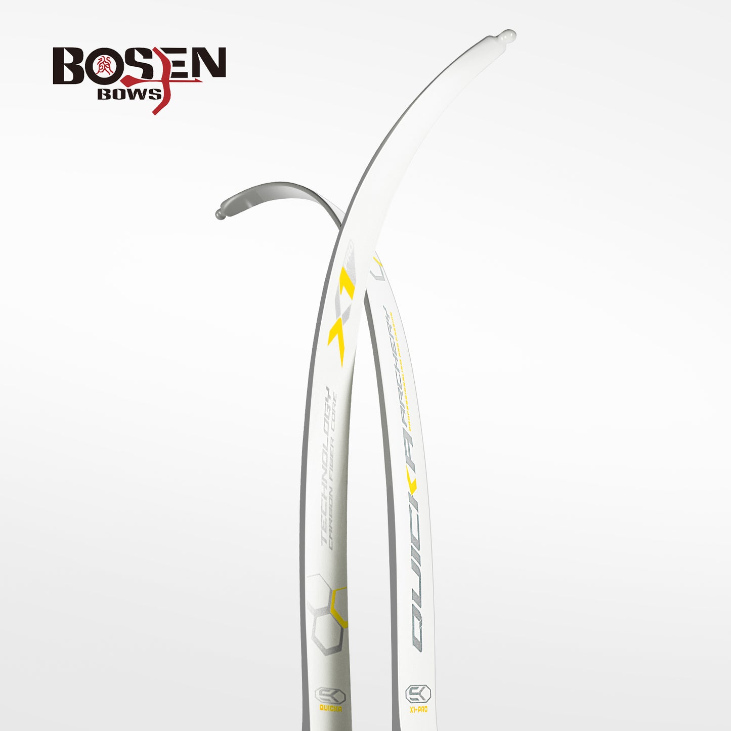 BOSEN BOWS 68" X1PRO 60% CARBON RECURVE LIMBS MANUFACTURED BY INTEGRATED-MOLDING TECHNOLOGY