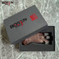 Bosen Pure Deerskin 3-Finger Archery Glove | S/M/L Sizes | Adjustable Velcro | Reinforced Anti-Slip Tips | Traditional Recurve Compound Longbow