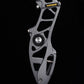 Bosen Venus 25" ILF Riser | Die-Cast Aluminum + CNC Rear | Target & Barebow | Harmonic Dampeners | Titanium Grey / Champagne Gold