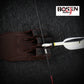 Bosen Pure Deerskin 3-Finger Archery Glove | S/M/L Sizes | Adjustable Velcro | Reinforced Anti-Slip Tips | Traditional Recurve Compound Longbow