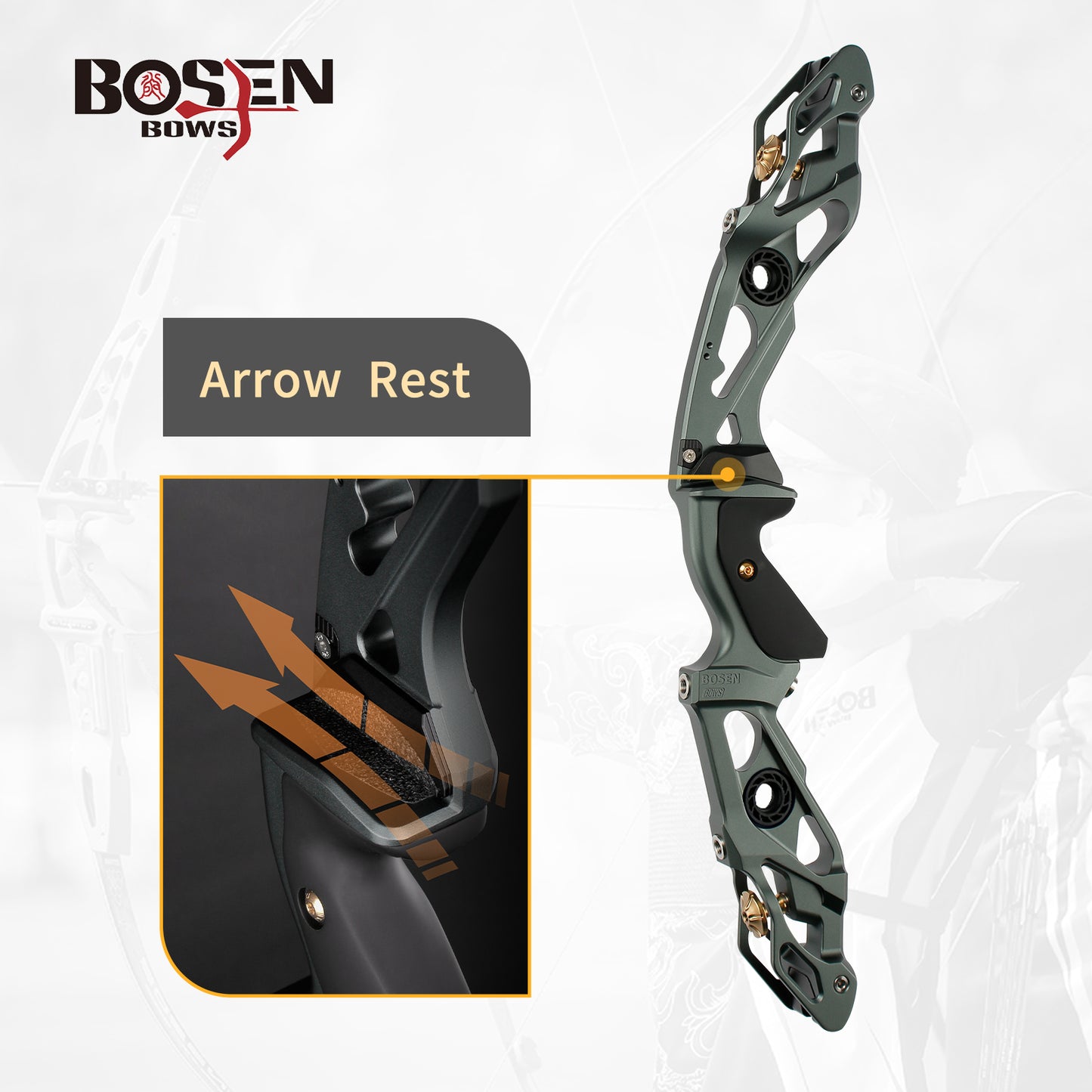 21" Riser RANGER TRADITIONAL HUNTING BOWS For ARCHERY