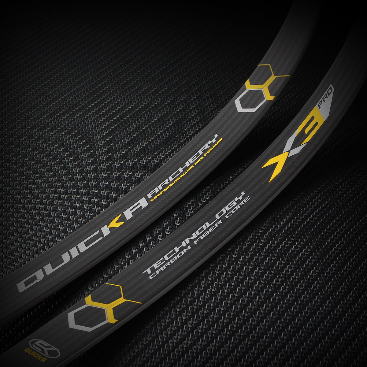 X3PRO / X3P Full Carbon Recurve Limbs | 99.9% Carbon | HT-HP Compression Molded | 68" M & 70" L Custom | ILF Metal Riser