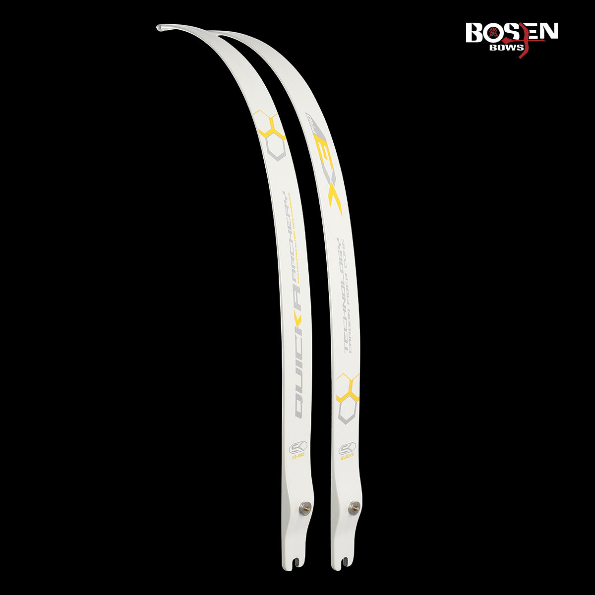 X3PRO / X3P Full Carbon Recurve Limbs | 99.9% Carbon | HT-HP Compression Molded | 68" M & 70" L Custom | ILF Metal Riser