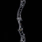 Bosen Venus 25" ILF Riser | Die-Cast Aluminum + CNC Rear | Target & Barebow | Harmonic Dampeners | Titanium Grey / Champagne Gold