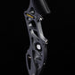 Bosen Venus 25" ILF Riser | Die-Cast Aluminum + CNC Rear | Target & Barebow | Harmonic Dampeners | Titanium Grey / Champagne Gold