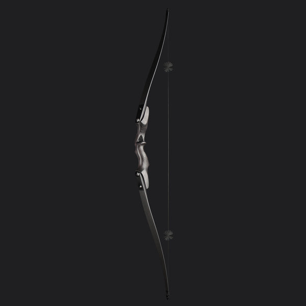 Bosen Wolf Claw ILF longbow, full-length view